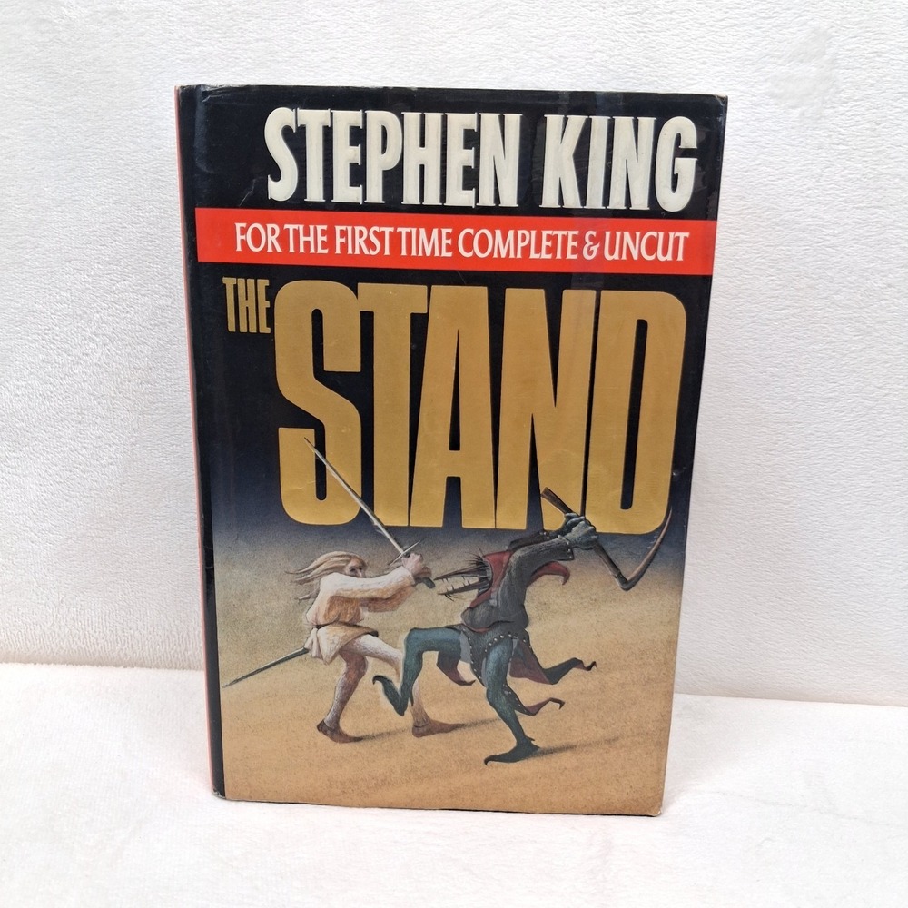 The Stand by Stephen King 1st Complete Uncut Hardcover 1990 BVG *READ*